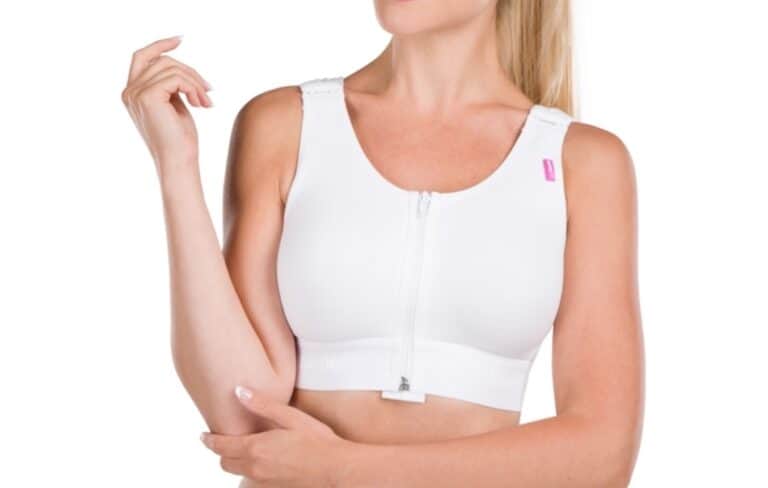 Post-surgical bras